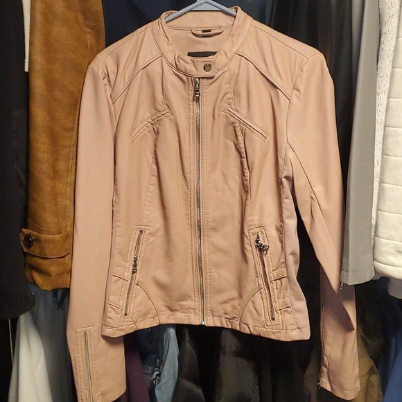 Guess Vegan Leather Jacket - Picture 1 of 9